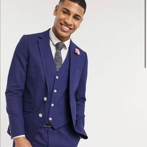 Navy Blue Men’s Suit